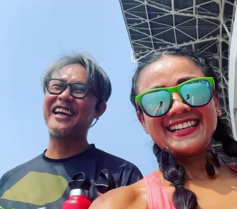 Getol Latihan, Nirina Zubir dan Suami Bakal Ikut Full Marathon di New York