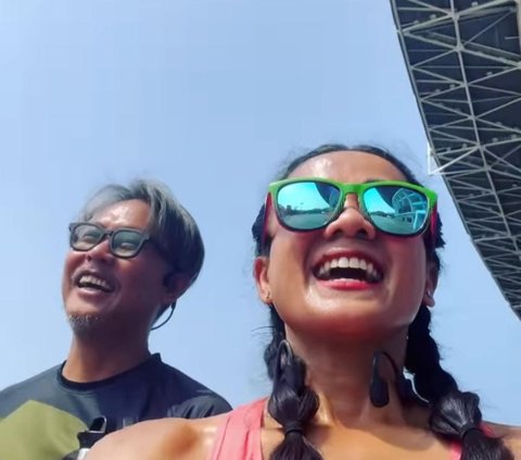 Getol Latihan, Nirina Zubir dan Suami Bakal Ikut Full Marathon di New York