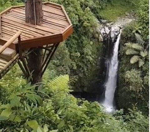 Dipercaya jadi Tempat Bertemunya Para Tokoh Sakti, Ini Pesona Air Terjun Kedung Kayang di Lereng Gunung Merapi