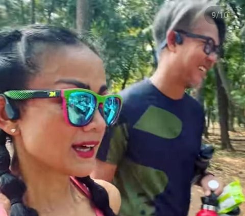 Getol Latihan, Nirina Zubir dan Suami Bakal Ikut Full Marathon di New York