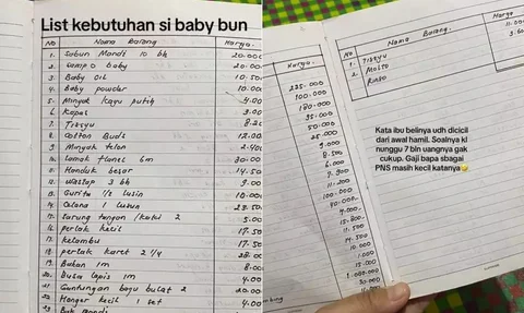 Viral Potret Buku Harian Seorang Ibu Berisi Tumbuh Kembang Anaknya, Ditulis Sejak 1999