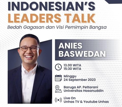 Ramli berharap kegiatan Indonesian's Leaders Talk bisa memperlihatkan rekam jejak calon presiden. Selain itu, diharapkan gagasan Anies Baswedan bisa diuji oleh civitas akademika Unhas. <br>
