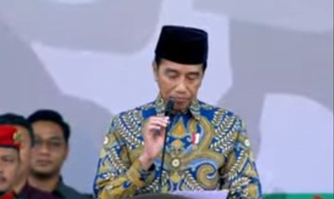 Hadiri Apel Akbar KOKAM, Jokowi Ajak Masyarakat Tak Terpecah Belah Hadapi Pemilu