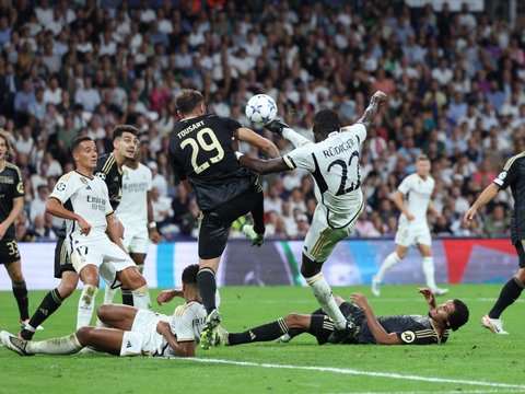 FOTO: Aksi Jude Bellingham Jadi Pahlawan Kemenangan Real Madrid Usai Perjuangan Ektra Menekuk Union Berlin di Liga Champions