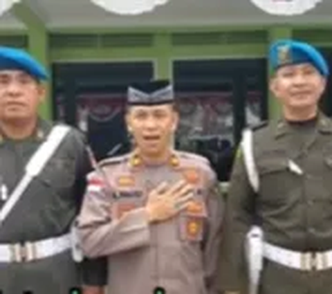 Berjiwa Loreng Bajunya Cokelat, Perwira Polisi ini Dibesarkan dengan Didikan TNI