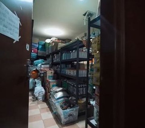 Portrait of Sarwendah's Special Warehouse in a Luxury House, Full of Various Wholesale Store Supplies!