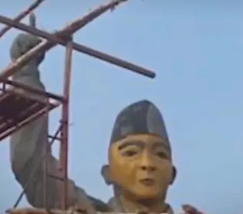 Patung Bung Karno di Banyuasin Tidak Mirip sampai Terancam Dibongkar, Padahal Habiskan Dana Besar