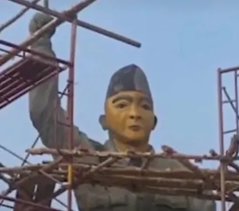 Patung Bung Karno di Banyuasin Tidak Mirip sampai Terancam Dibongkar, Padahal Habiskan Dana Besar