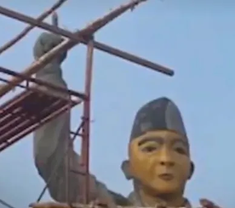 Ini Kontraktor Pembangunan Patung Bung Karno di Banyuasin yang Disebut Tak Mirip