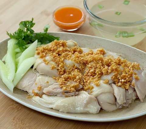Special Boiled Ginger Chicken, Recipe by Chef Devina Hermawan
