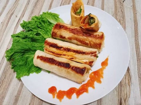 Resep Kebab Roti Tawar Sosis