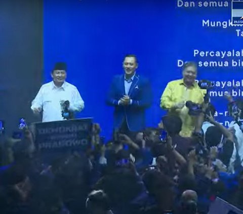 Rapimnas Demokrat Pecah, SBY Nyanyi Tipe-X Kamu Ngga Sendirian, Prabowo Sampai Joget