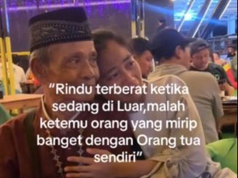 Isak Tangis Wanita ini Pecah saat Bertemu Sosok Mirip Pria Terpenting dalam Hidupnya, Beri Pelukan Hangat Ungkap Rasa Rindu Walau Tak Kenal