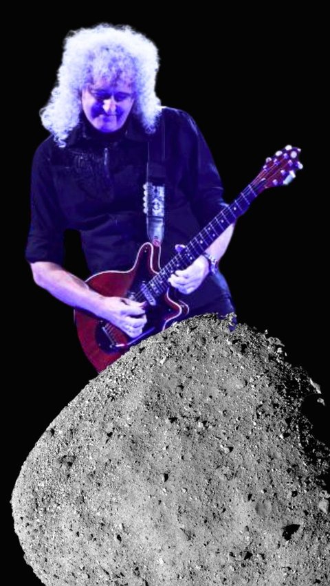 Gitaris Queen Bantu NASA Teliti Bennu, Asteroid Raksasa Seukuran Gunung Paling Berbahaya