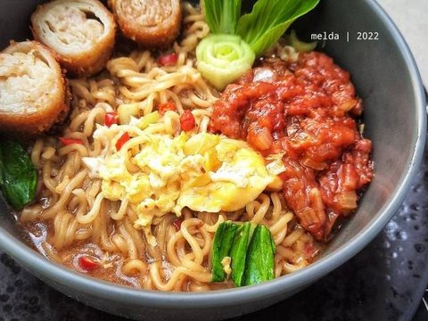 Resep Indomie Kornet Telur Goreng