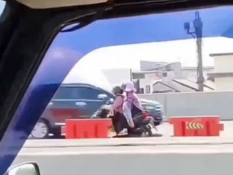 Pemotor Perempuan Melaju Lawan Arah di Tol Layang Pettarani, Polisi Duga gara-gara Google Maps