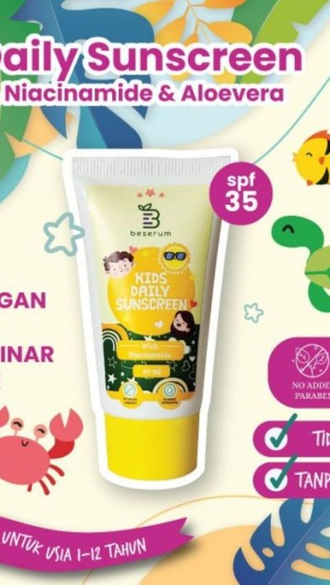 2. Beserum Kids Daily Sunscreen