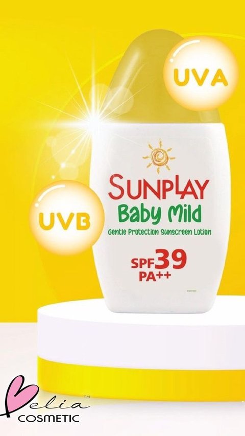 4. Sunplay Baby Mild Gentle Protection Sunscreen Lotion<br>