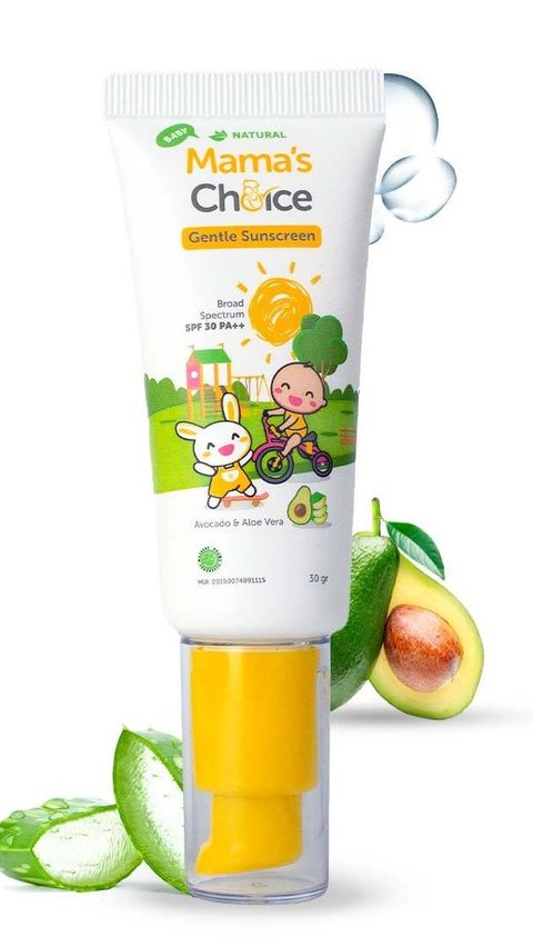 7. Mama's Choice Baby Gentle Sunscreen