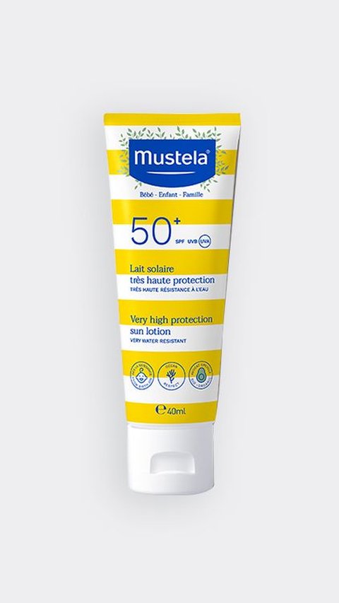 11. Mustela High Protection Sun Lotion