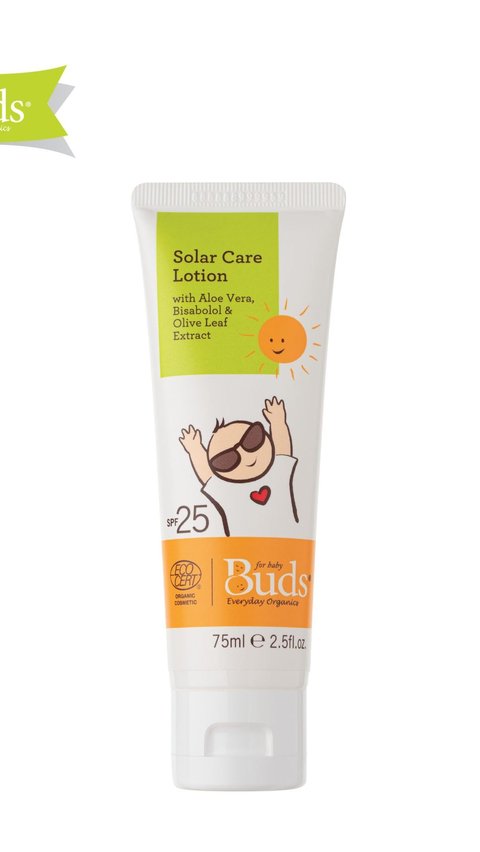 14. Buds Organics Baby Solar Care Lotion