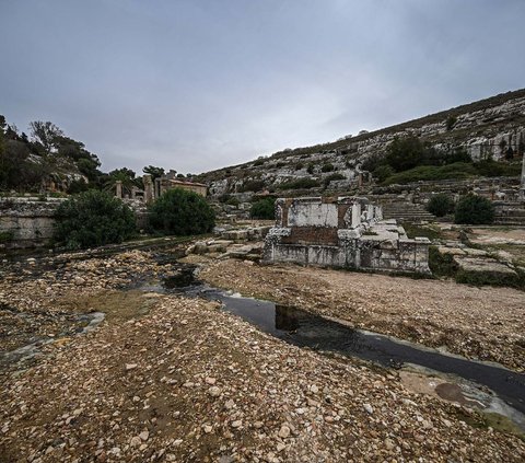 FOTO: Kondisi Kota Tua Peninggalan Yunani Kuno yang Terancam Runtuh Akibat Banjir Dahsyat Libya