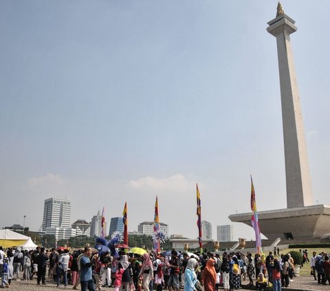 Minggu Pagi, Kualitas Udara Ibu Kota Terpantau Tidak Sehat!