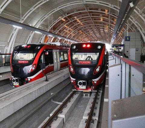 Penjelasan LRT Jabodebek soal Viral AC Bocor Bikin Lantai Basah