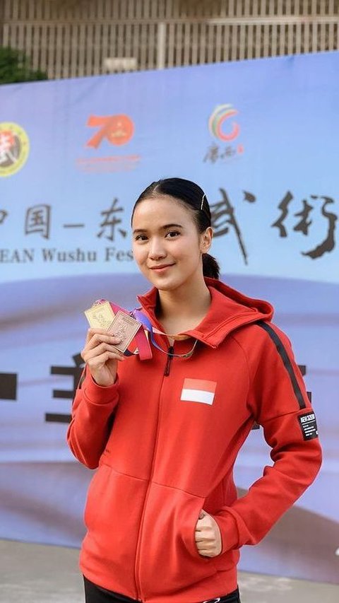 Sosok Nandhira Mauriskha, Atlet Wushu Pembawa Bendera Indonesia di Opening Ceremony Asian Games 2022