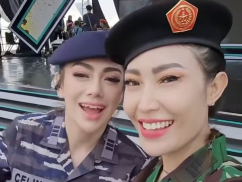 Berseragam Loreng dan Baret Merah, Potret Gagah Raffi Ahmad Pose Bareng Panglima TNI