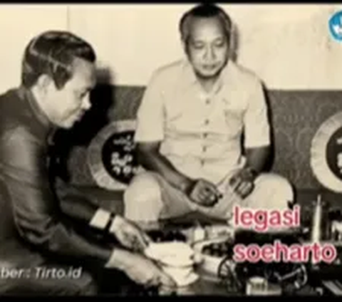 32 Tahun Berkuasa, Minuman & Cemilan Favorit Presiden Soeharto Ternyata Cuma Begini