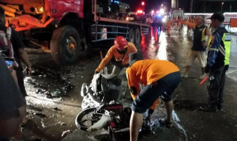 Polisi Tetapkan Tersangka Sopir Truk Tronton Kecelakaan Maut Bawen