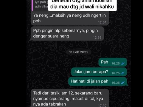 Momen Haru Wanita Pertama Kali Bertemu Ayah Kandung saat Jadi Wali Nikah, Kisahnya Viral