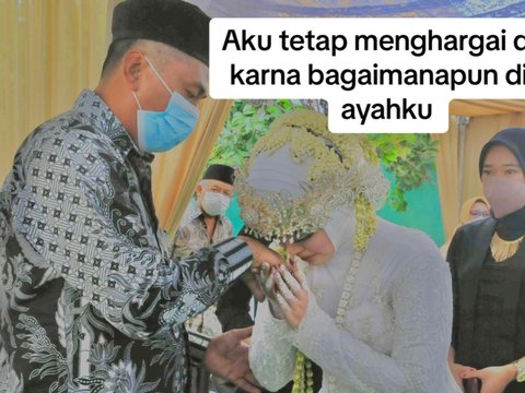 Momen Haru Wanita Pertama Kali Bertemu Ayah Kandung saat Jadi Wali Nikah, Kisahnya Viral