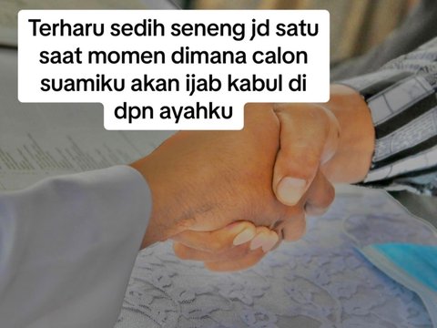 Momen Haru Wanita Pertama Kali Bertemu Ayah Kandung saat Jadi Wali Nikah, Kisahnya Viral