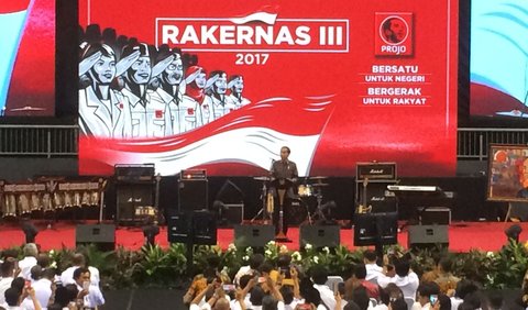 Projo akan menggelar Rakernas VI pada tanggal 14-15 Oktober di Istora Senayan, Jakarta. <br>