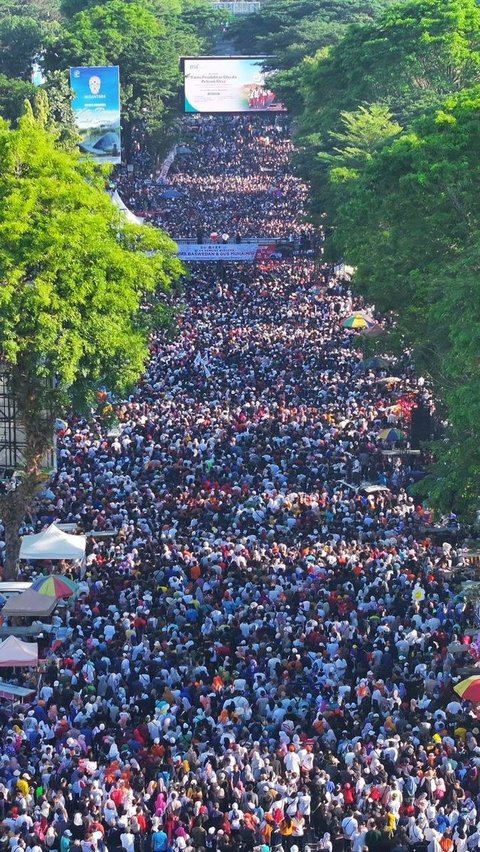 Netizen Pertanyakan Sumber Dana Gerak Jalan Gembira AMIN di Makassar, Ini Jawaban Panitia