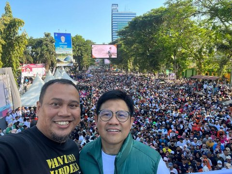 Netizen Pertanyakan Sumber Dana Gerak Jalan Gembira AMIN di Makassar, Ini Jawaban Panitia