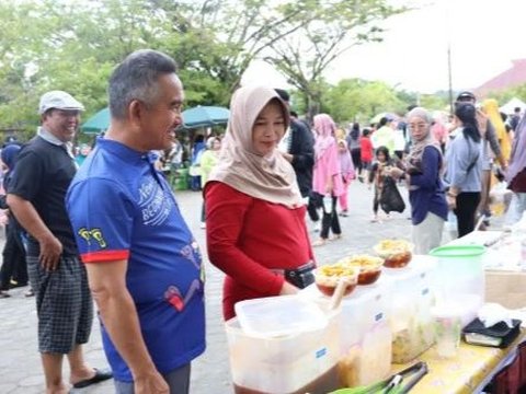 Jajan di CFD, Wali Kota Tarakan Terus Upayakan Ekonomi UMKM