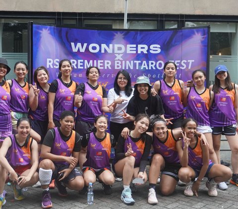 WONDERS x RS Premier Bintaro Fest, Memberikan Apresiasi Untuk Atlet Basket Wanita