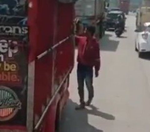 Truck Driver's Outpouring of Being Extorted in Babelan, Giving Money Every 2 Meters According to Finger Code