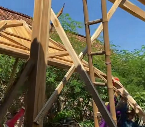 Previously Thought to be a Goat Food Place, This Woman Successfully Builds Her Dream House Thanks to Hard Work Ngonten