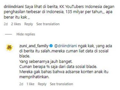 Mengenal Kanal YouTube Zuni and Family, Konten Kreator yang Disebut Punya Penghasilan Tertinggi