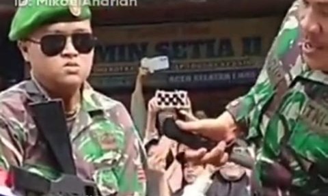 CEK FAKTA: Hoaks Video Prajurit TNI Aniaya Pemuda di Rempang