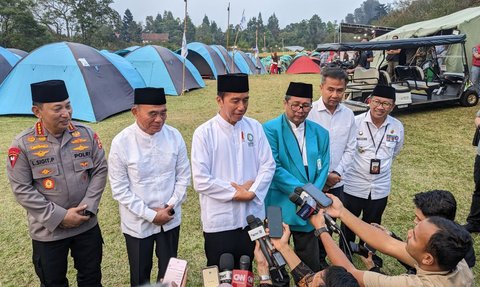 Jokowi soal Relawan Projo Bakal Dukung Capres Inisial P: Kok Tanya Saya