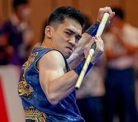 Sosok Harris Horatius, Atlet Wushu yang Persembahkan Emas ke Tiga di Asian Games 2022