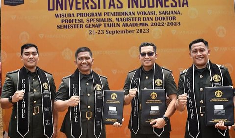 Mereka mampu menamatkan pendidikan Magister dengan IPK rata-rata di atas 3.86.