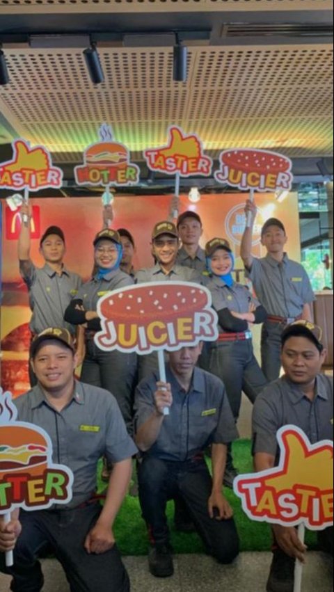 Slurp! Dubbed Best Burger, Here's the Menu Changes of McDonald's Burger That is Called More Juicy