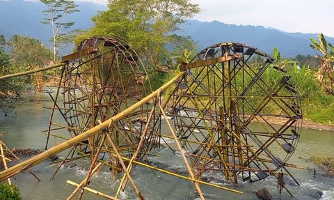 Inspiratif, Kincir Air Karya Petani Ini Selamatkan Tasik dari Kekeringan