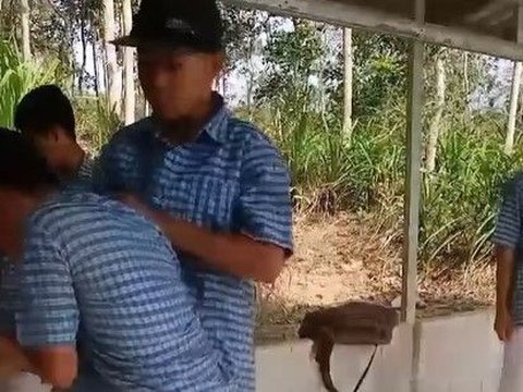 Viral Siswa SMP di Cilacap Dihajar dan Ditendang Teman Sekolah, Pelaku Ditangkap Polisi Nyaris Diamuk Massa